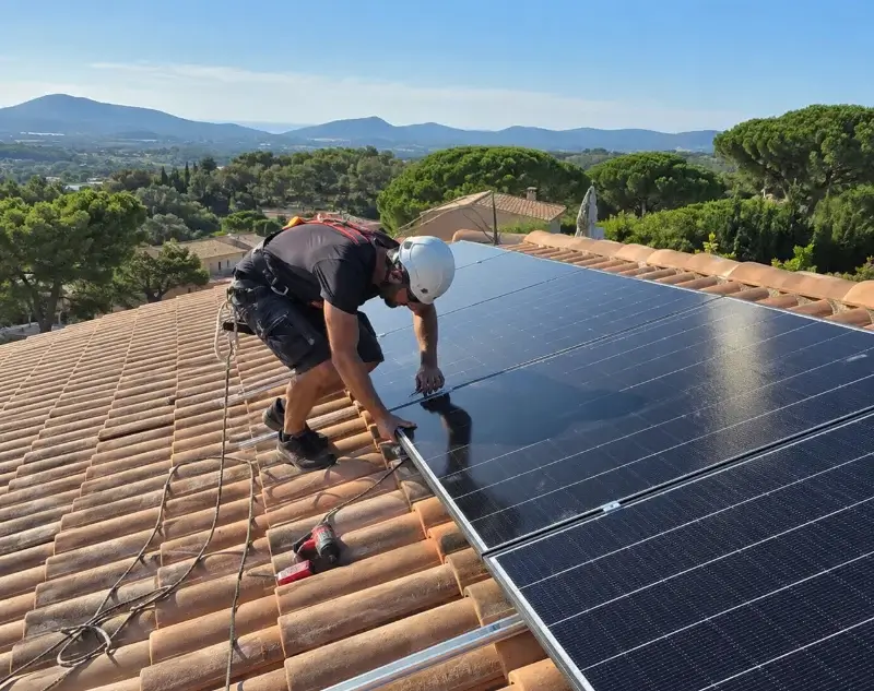 Installateur panneaux solaires Cartelègue — pose photovoltaïque sur toiture